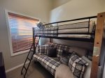 Private Den with Twin over Full Bunk Bed